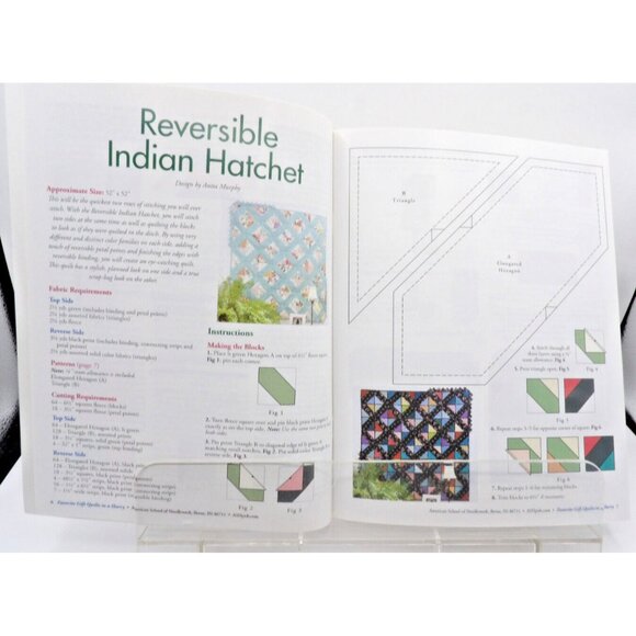 Quilting Favorite Gifts Quilts in A Hurry #4223 ©2004 Amer. School of Needlework - Picture 3 of 6